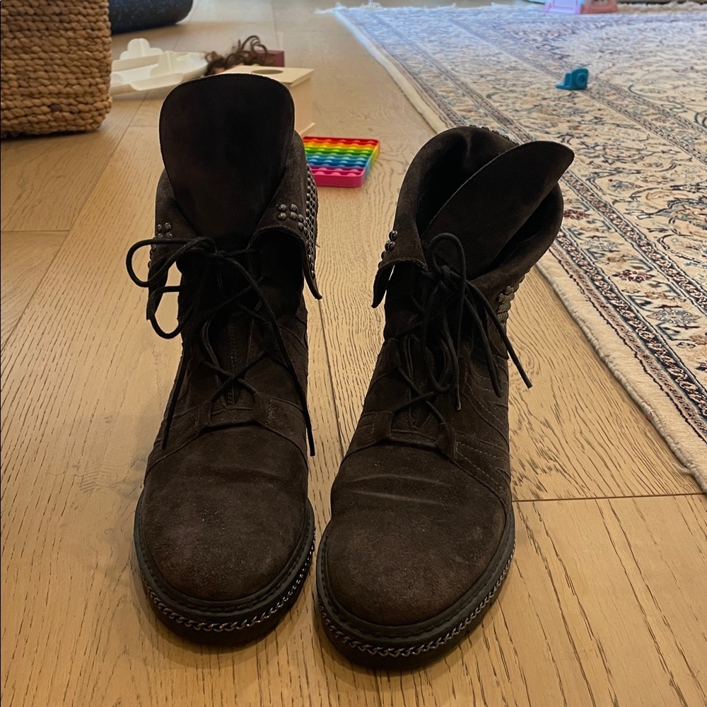 Stuart weitzman Suede Ankle Boots